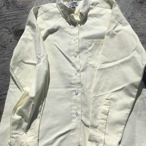 Button down yellow pale